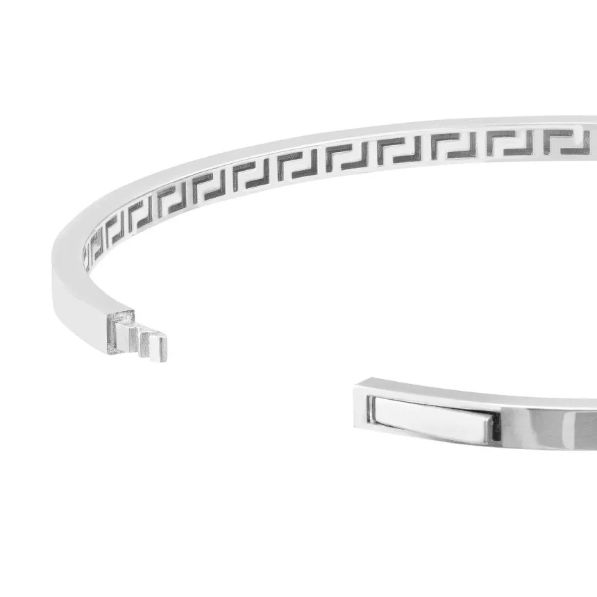 14K Gold Plain Bangle Bracelet