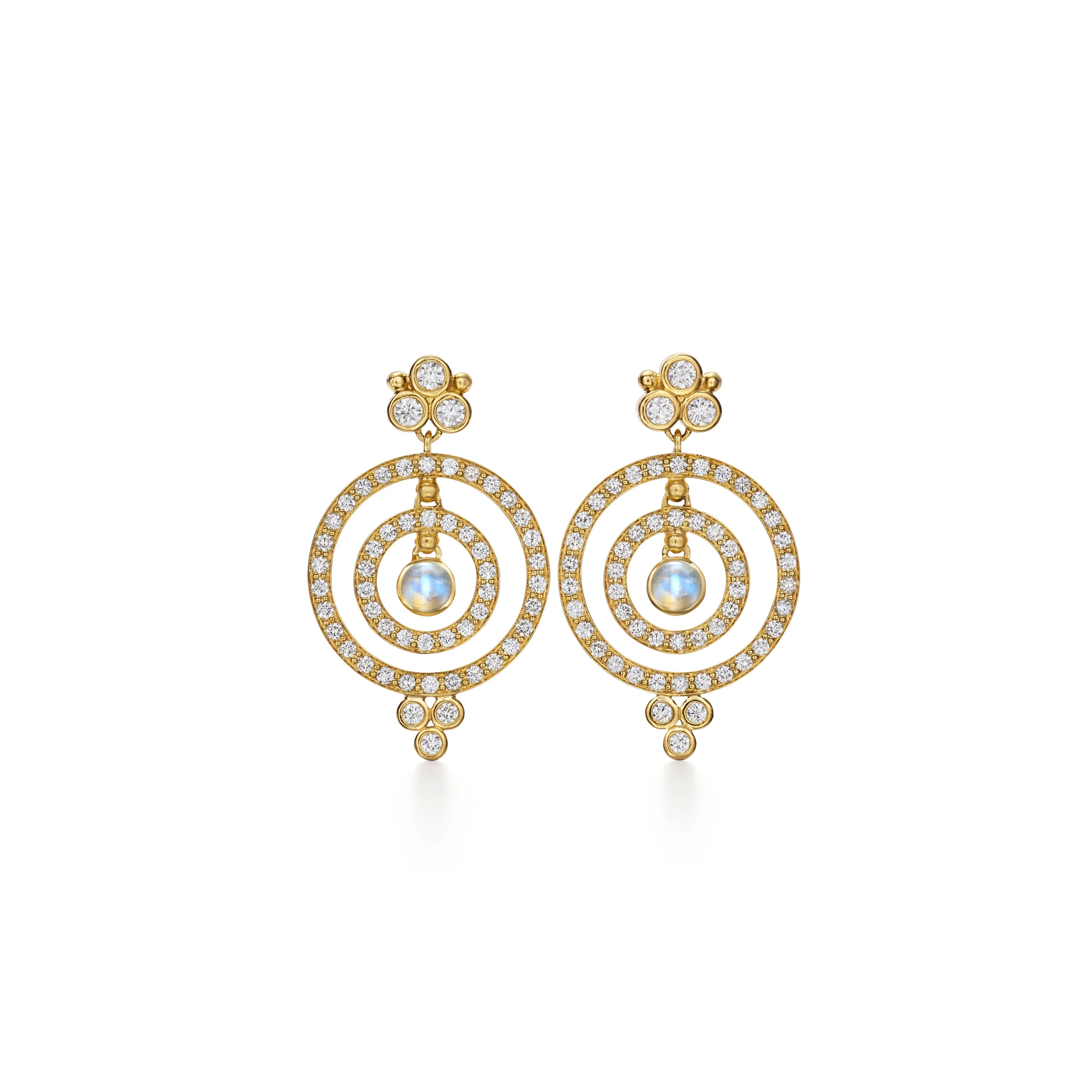 18K Diamond Tolomeo Earrings