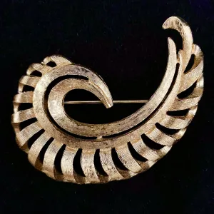 1960s Monet Abstract Brooch