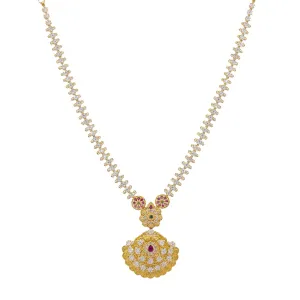 22K Gold & Gemstone Necklace