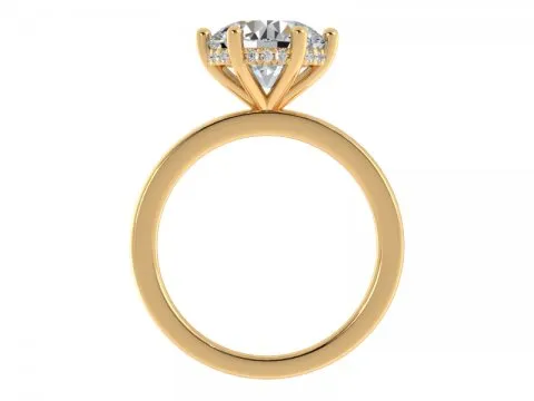 2.63ct Six Prong Round Brilliant Solitiare