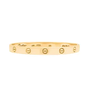 ALDO CIPULLO for CARTIER Vintage 18k Love Bracelet