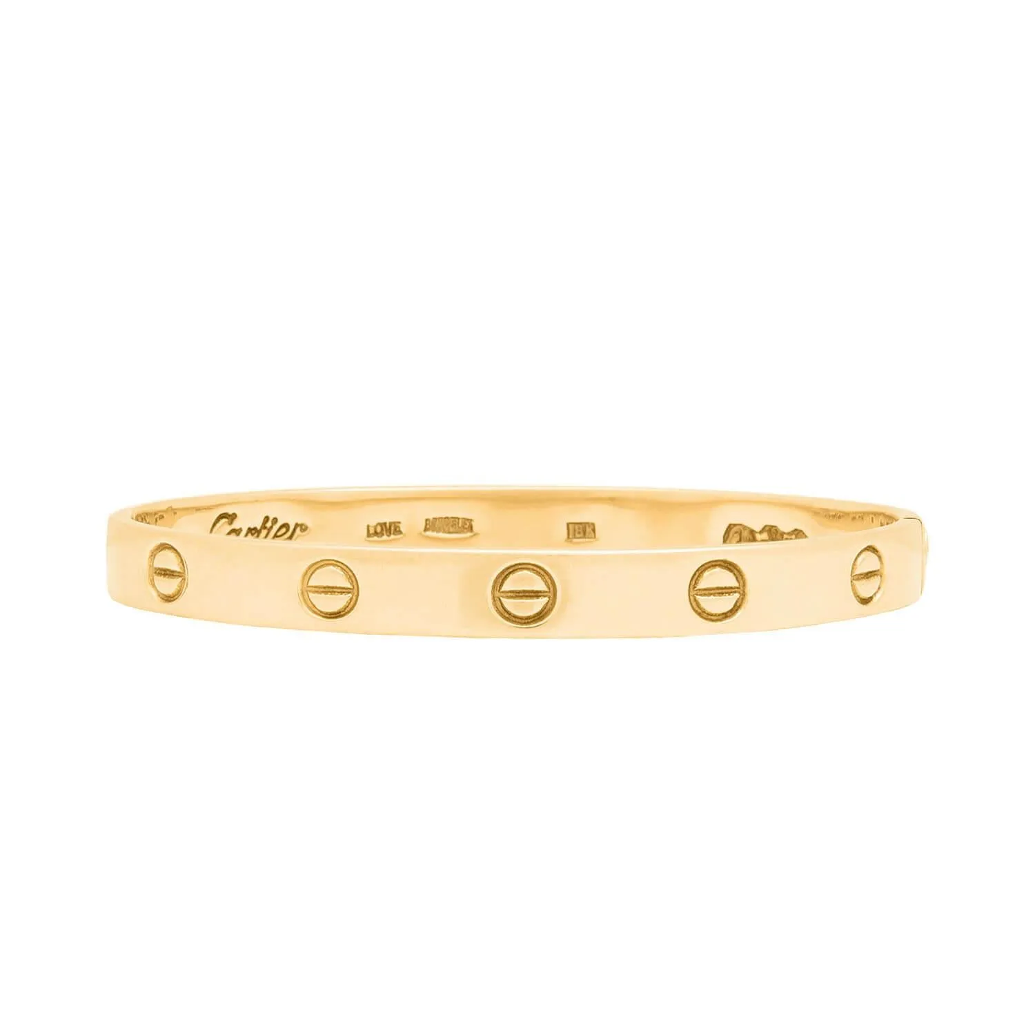 ALDO CIPULLO for CARTIER Vintage 18k Love Bracelet