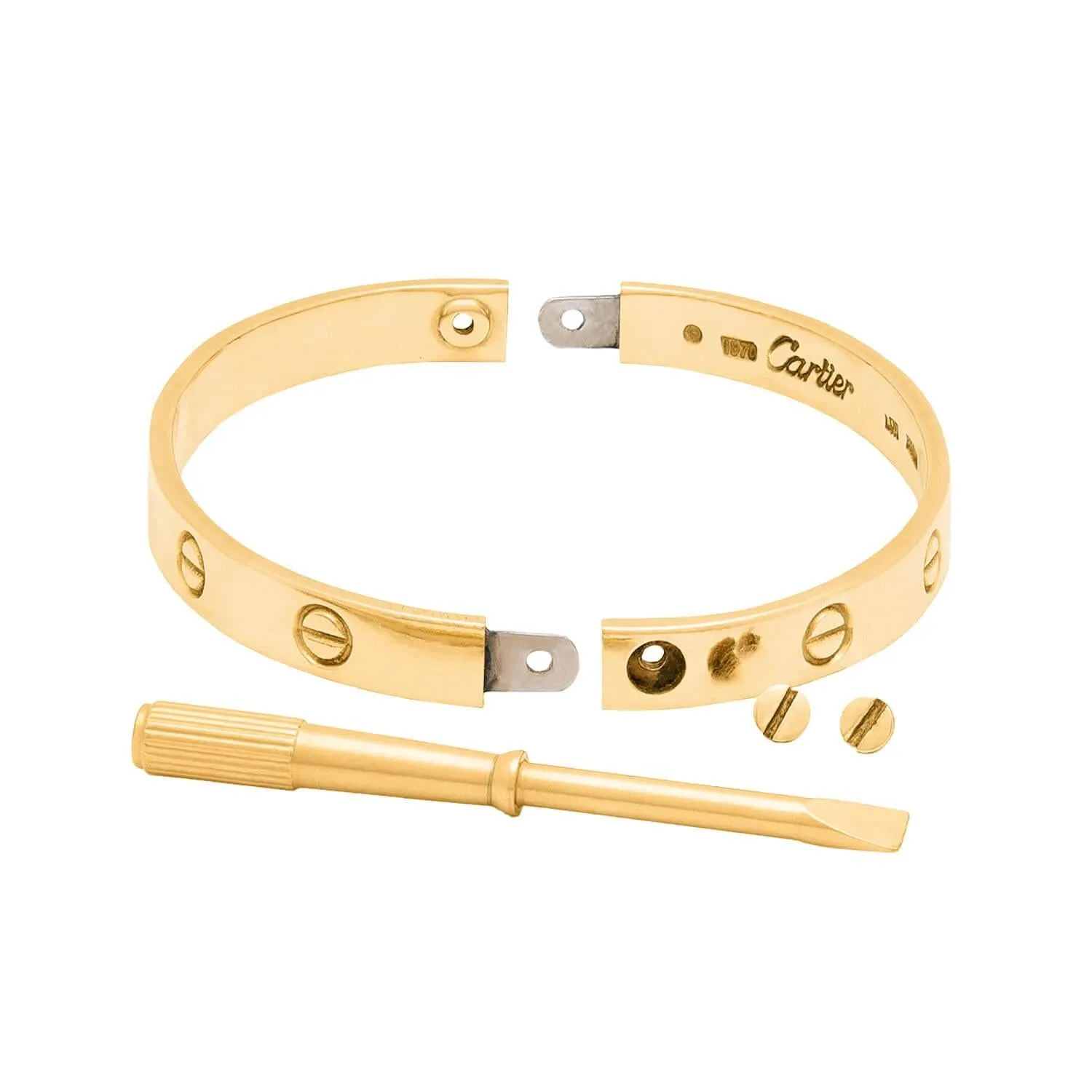 ALDO CIPULLO for CARTIER Vintage 18k Love Bracelet