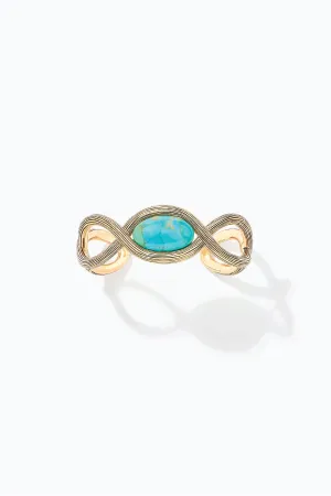 Aurelie Bidermann Aldabra Bracelet - Turquoise