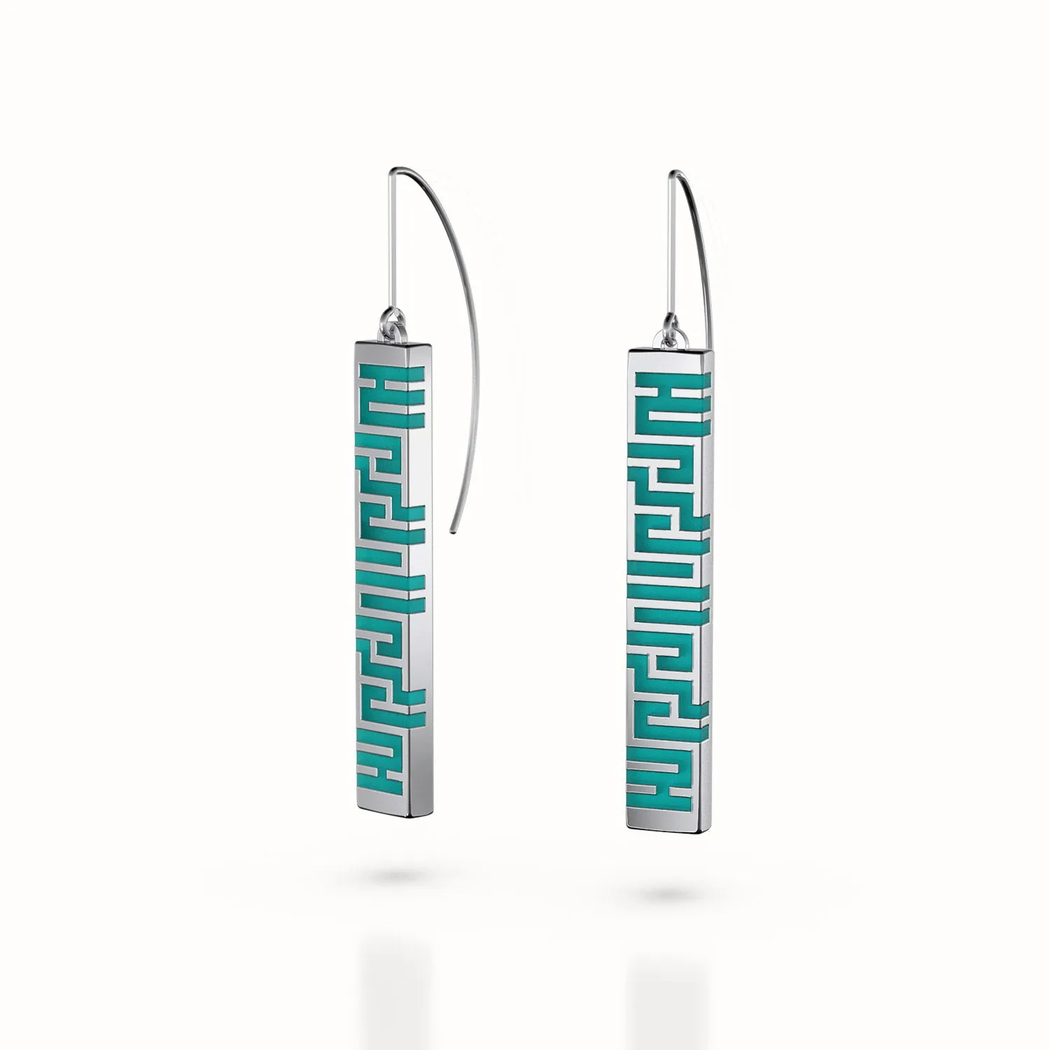 Ban Zu Earrings - Jade Green