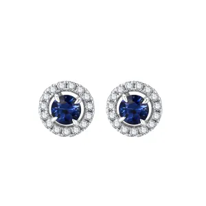 Blue Sapphire Jacket Studs