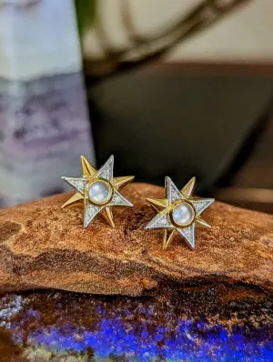 Celestial Stud Earring