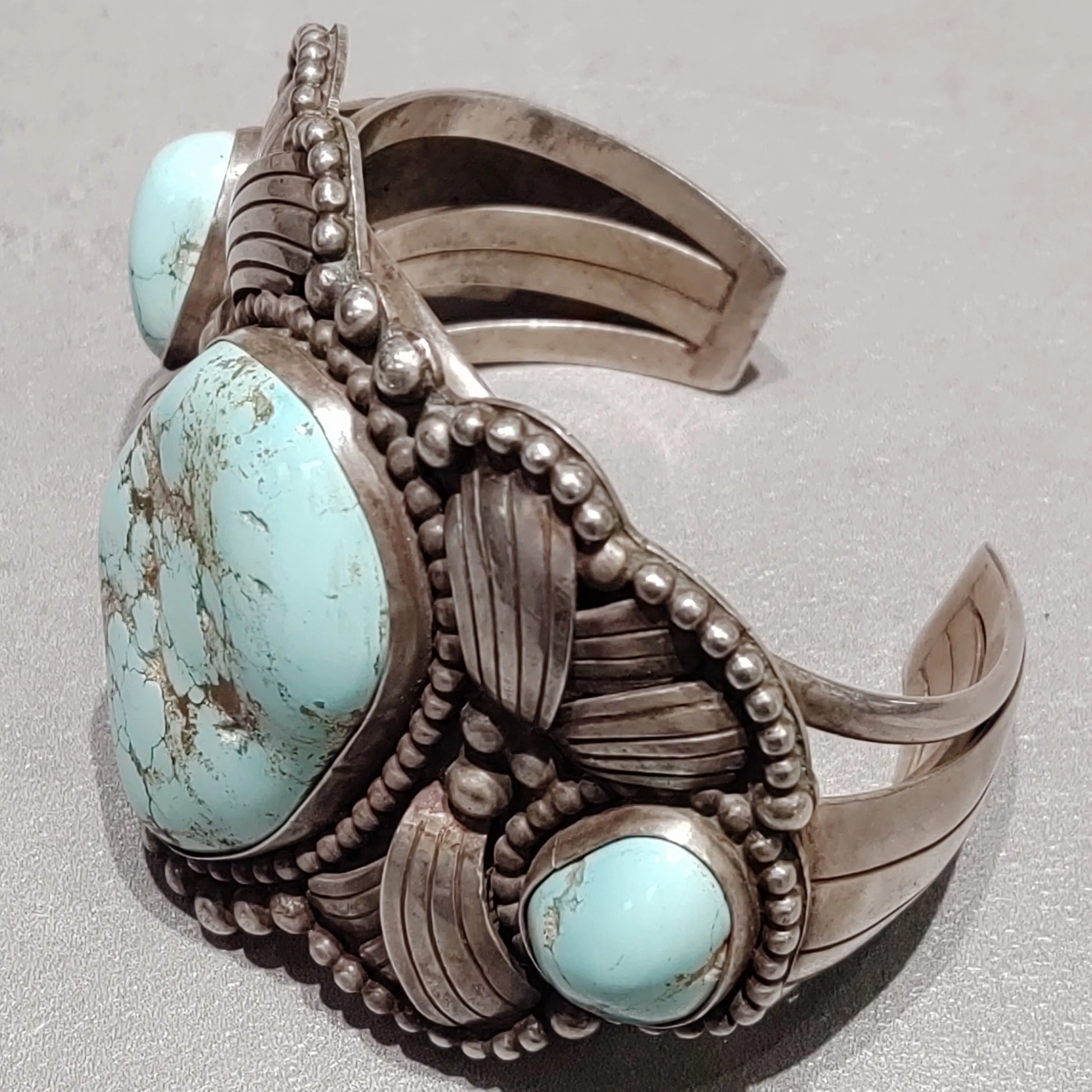 Dry Creek Turquoise Sterling Silver Cuff