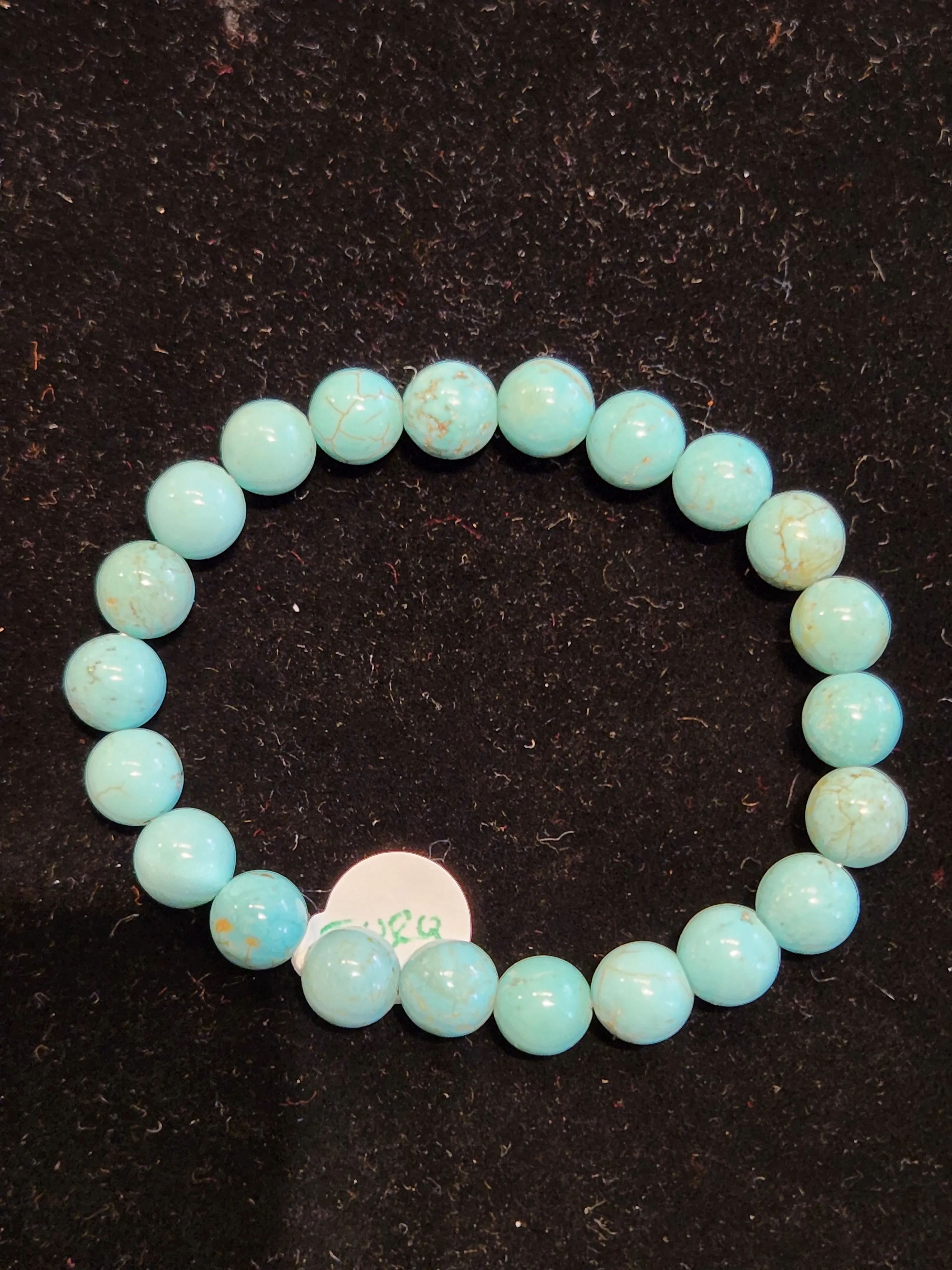 ENERGY BEAD BRACELET -8MM- TURQUOISE