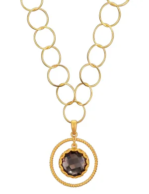 Fabienne Quartz Pendant Necklace