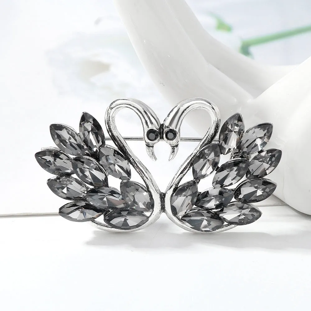 Fashion Swan Brooch