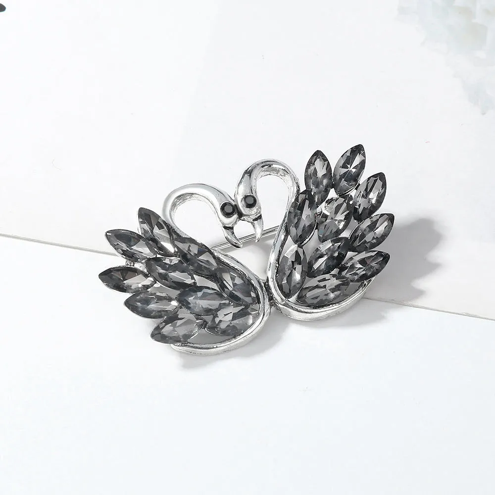 Fashion Swan Brooch