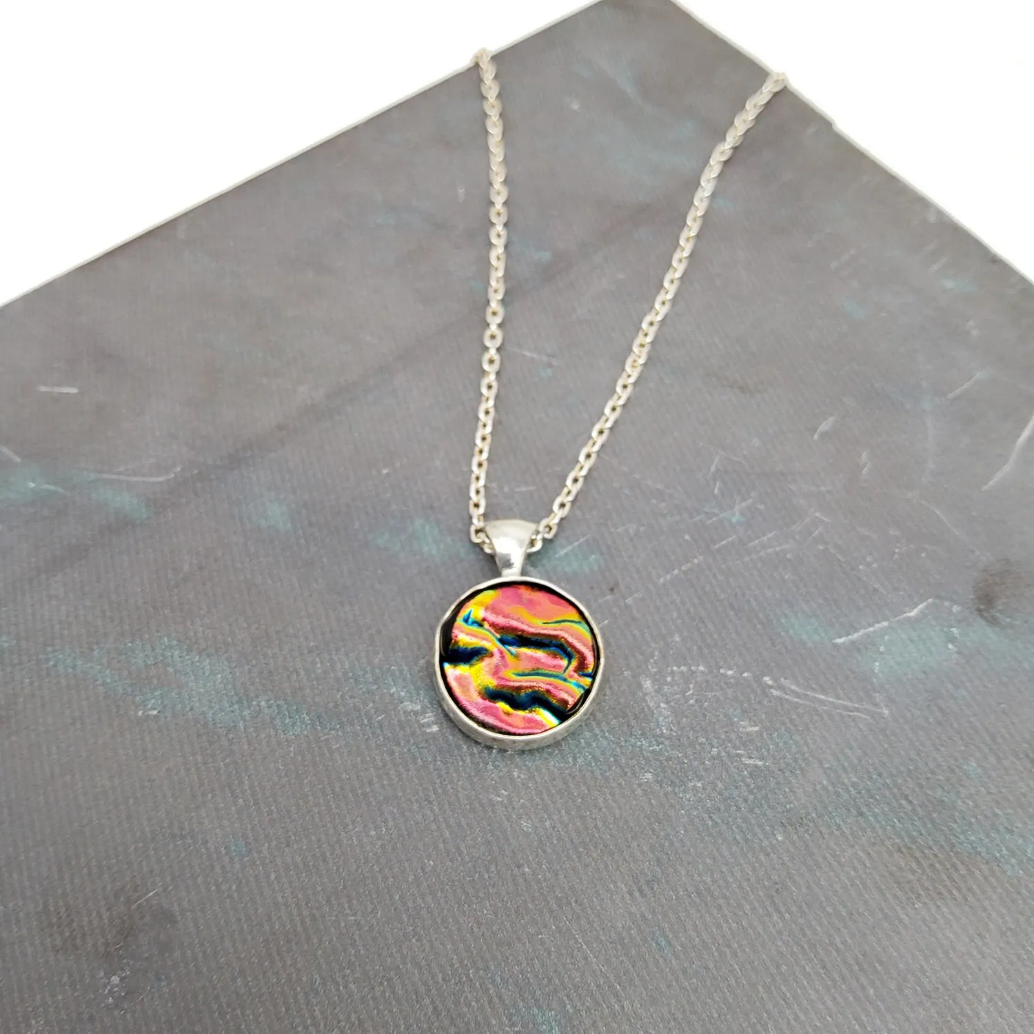 Flame Ripple Necklace