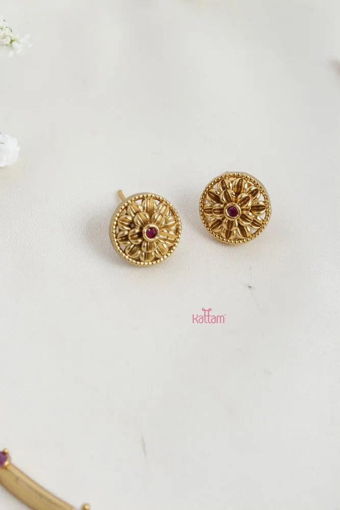 Goldtone AD Ruby White Hasli