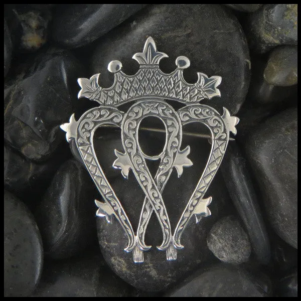 Hebridean Luckenbooth Brooch