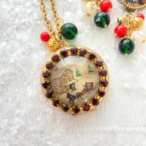 Home for the Holidays Locket Necklace