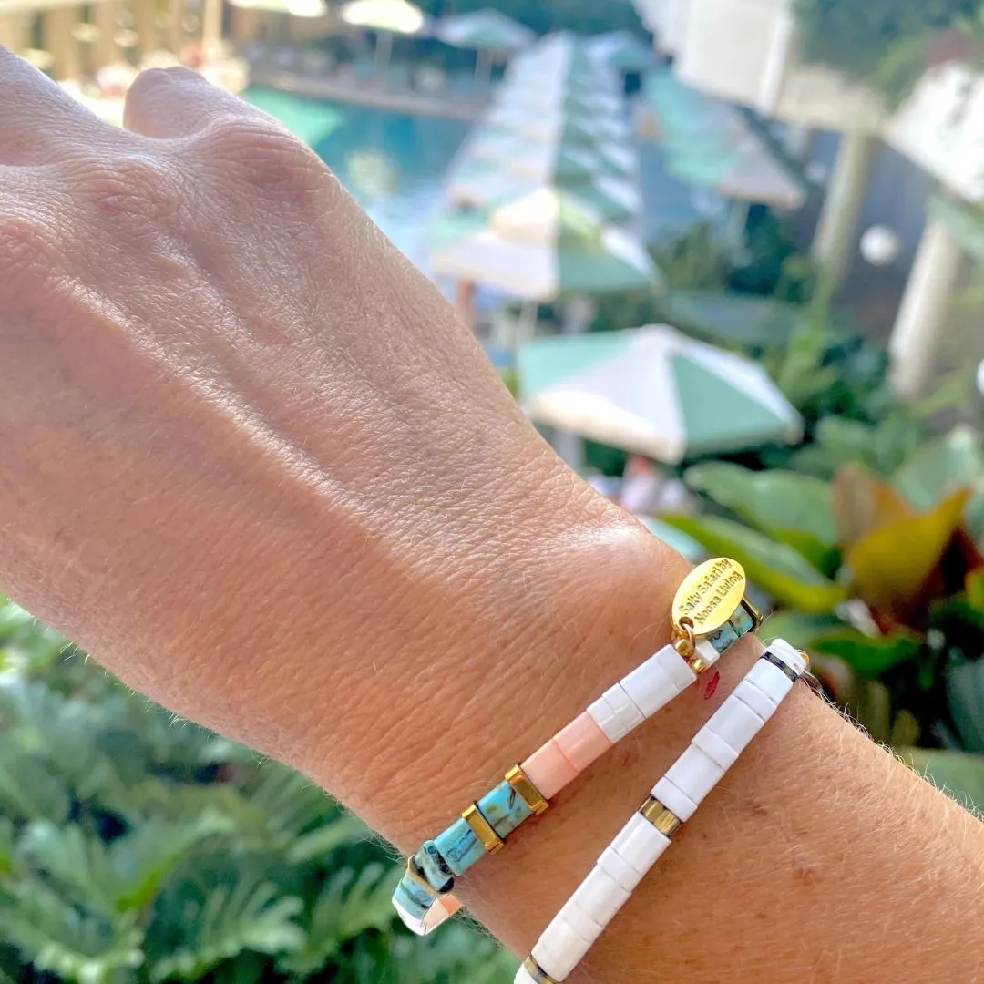 Ibiza Bracelet | Sorbet & Turquoise