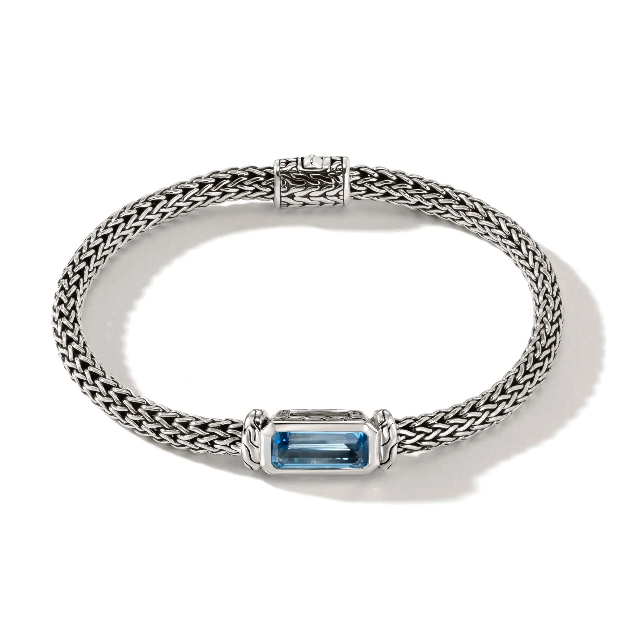 Icon Bracelet, Sterling Silver, Gemstone, 5MM|BUS9009691AQ