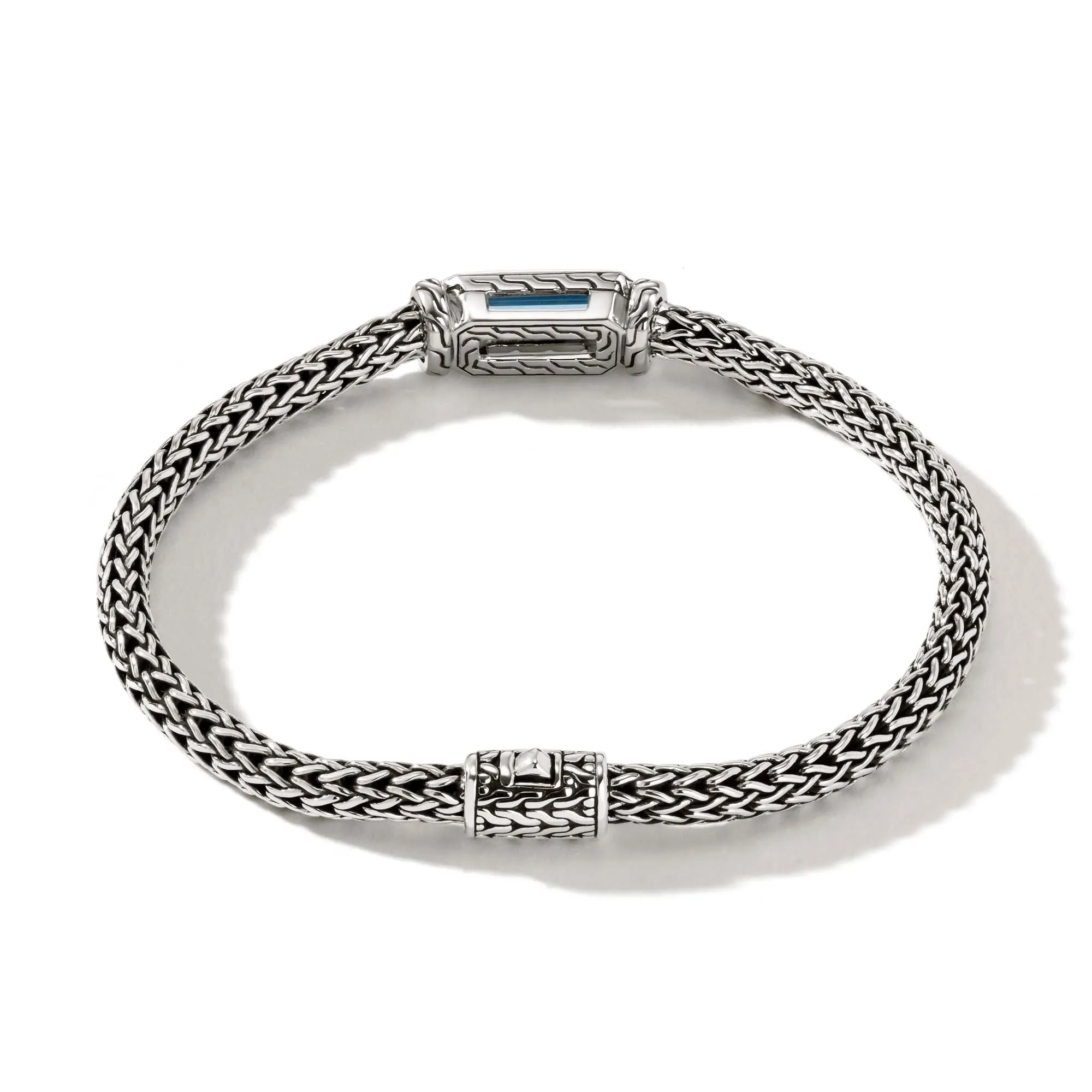 Icon Bracelet, Sterling Silver, Gemstone, 5MM|BUS9009691AQ