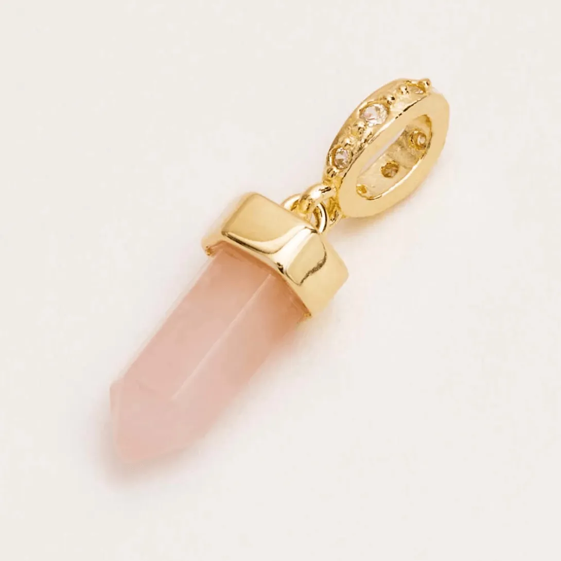 Intention of Love Rose Quartz Pendant