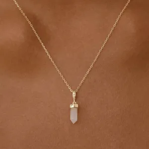 Intention of Love Rose Quartz Pendant