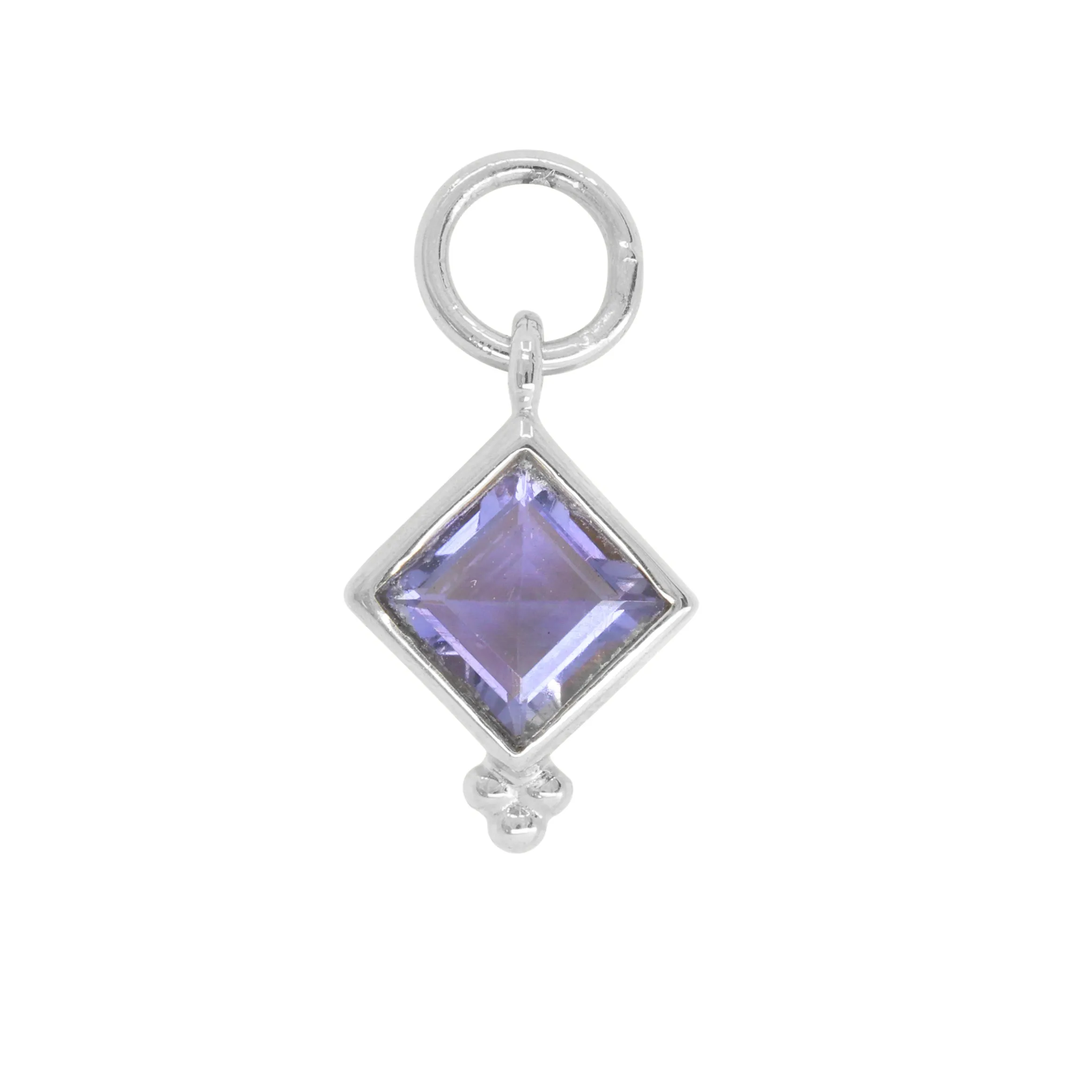 Isla Iolite Silver Charm