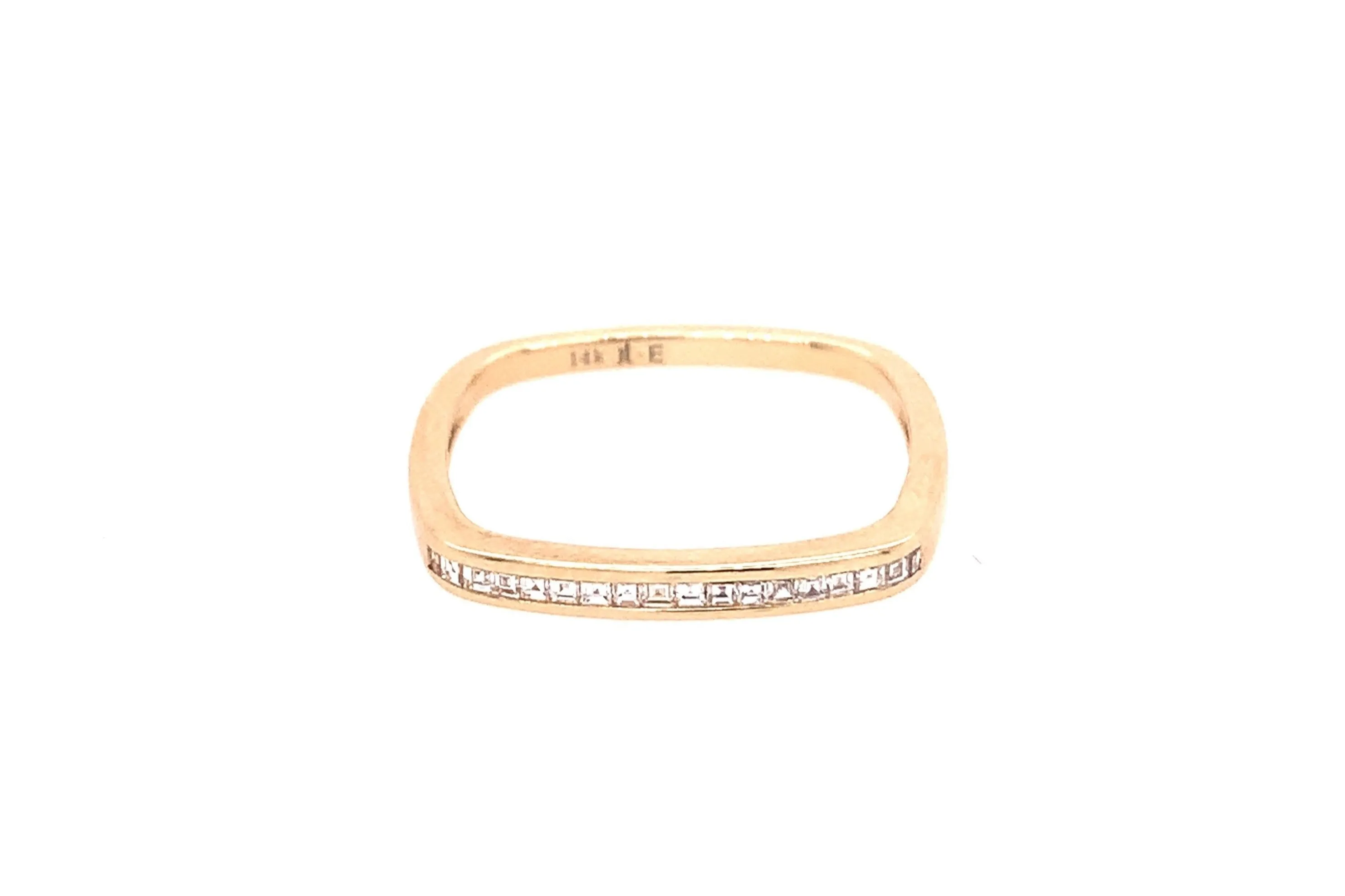 Jane Taylor Diamond Square Stacking Ring