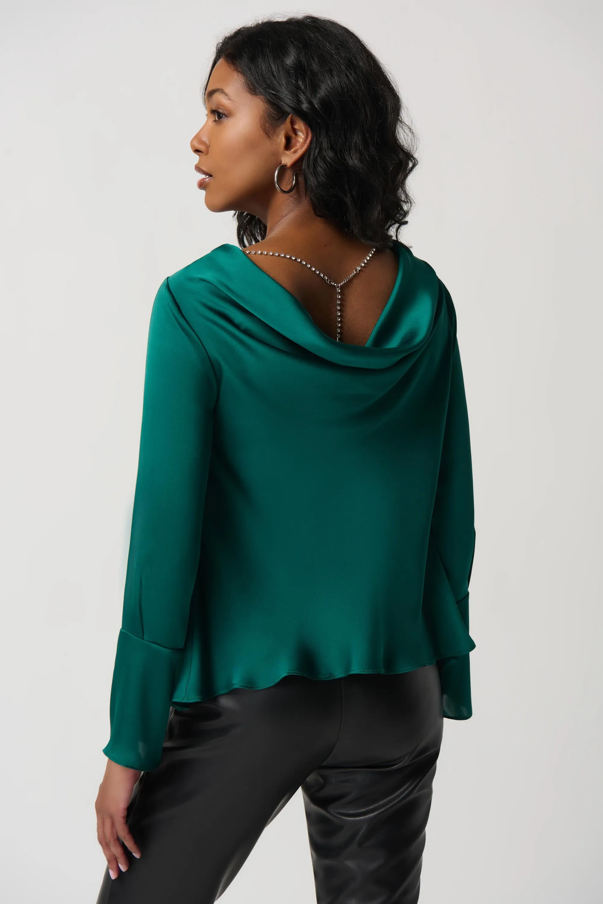 Joseph Ribkoff True Emerald Top Style 234045-3947