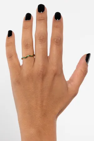 JWLWER - Wavy Enameled Stacking Ring