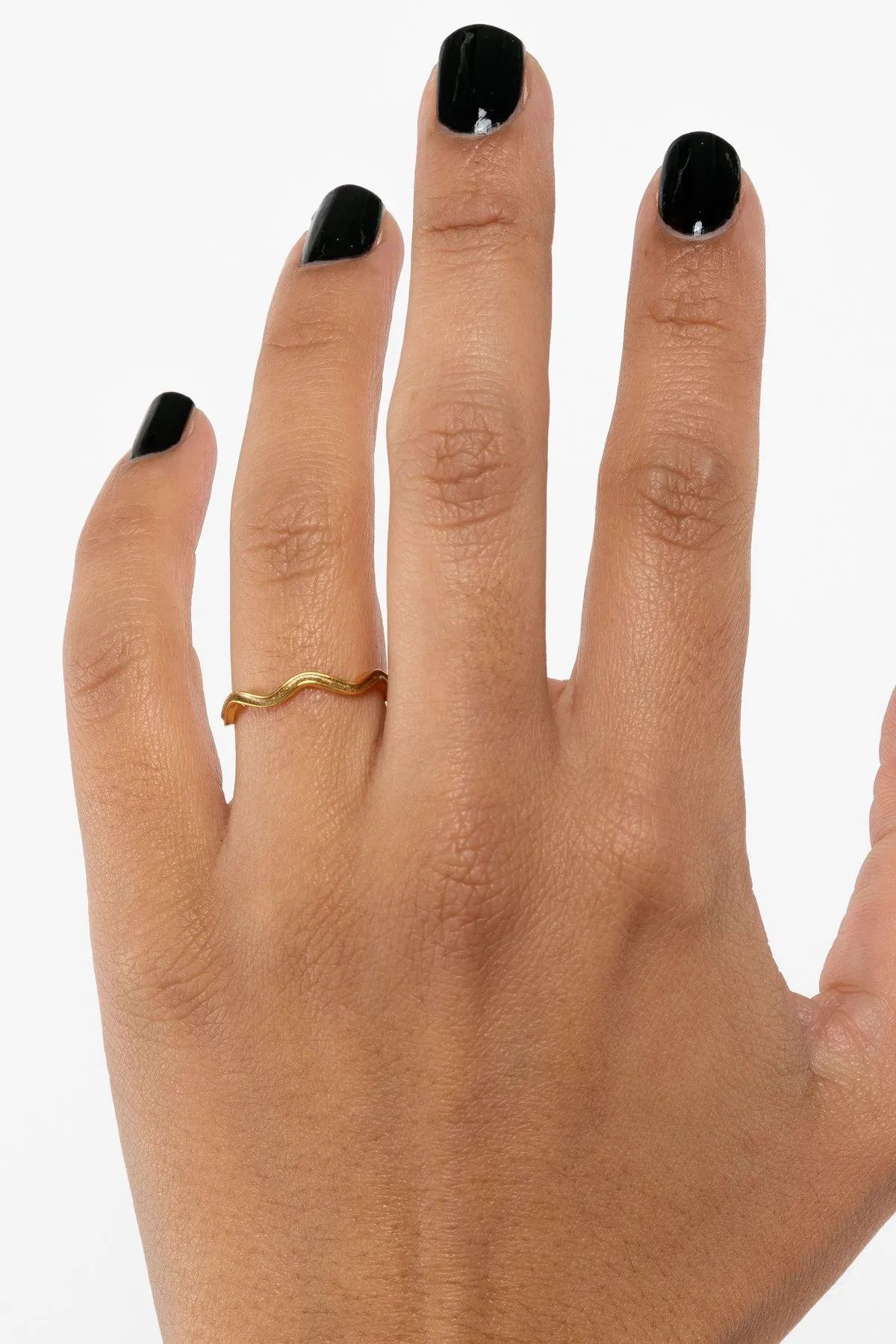 JWLWER - Wavy Enameled Stacking Ring