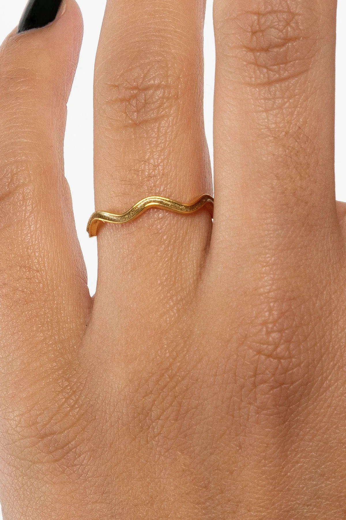 JWLWER - Wavy Enameled Stacking Ring