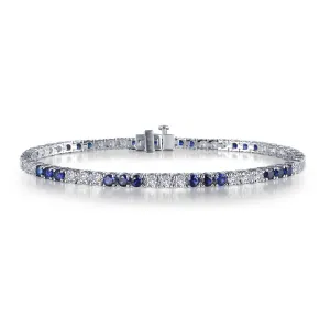 Lafonn Classic Round Sapphire Bracelet B2001CSP72