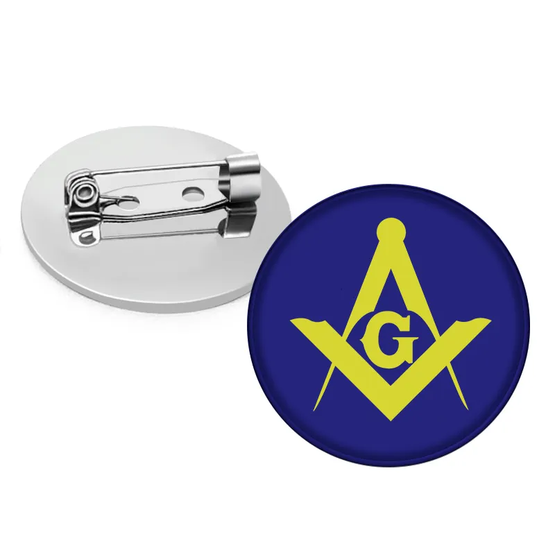 Master Mason Blue Lodge Brooch - Mason's Lady