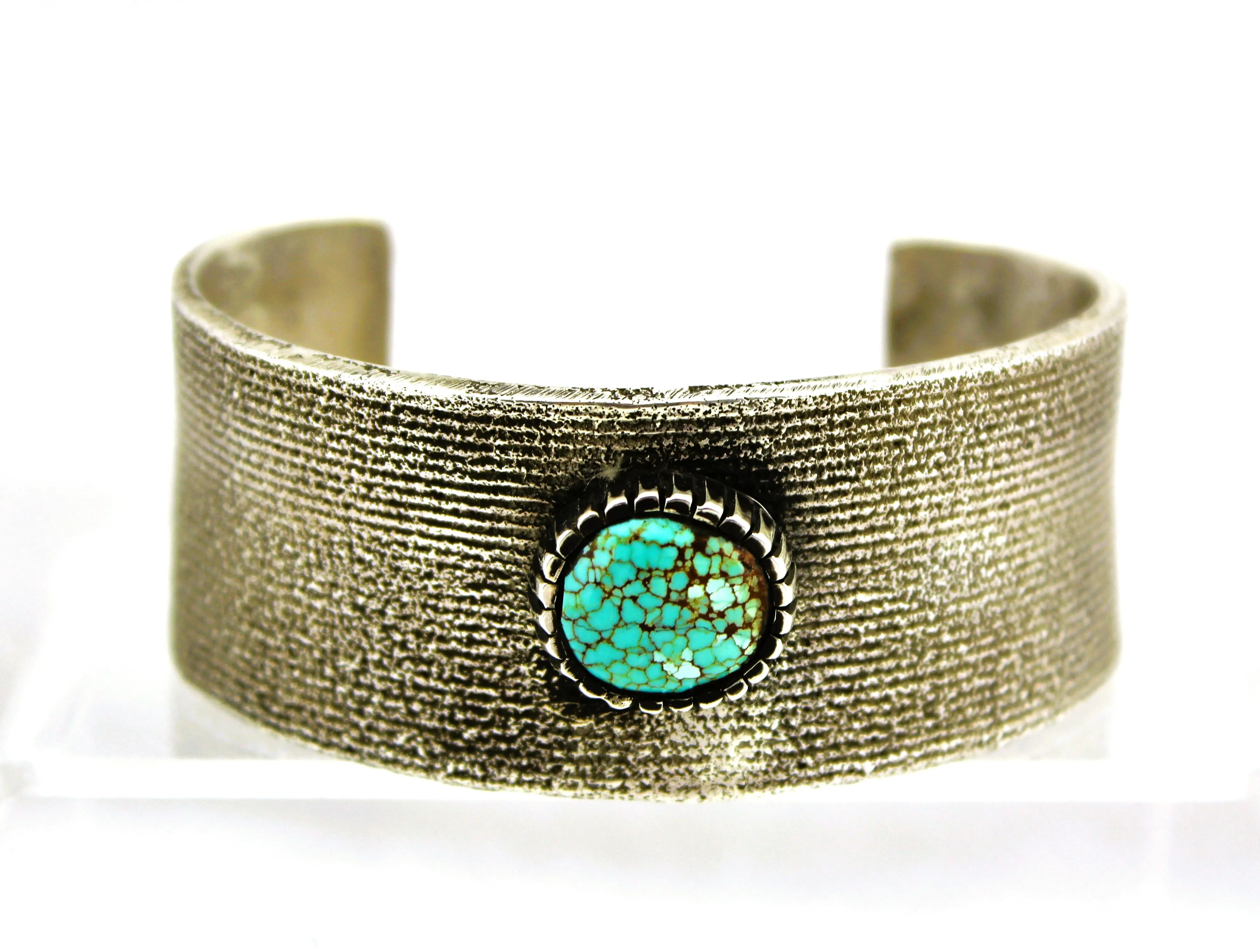 Merlin James Tufa Cast Sterling Silver Cuff Bracelet