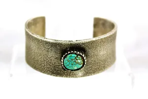 Merlin James Tufa Cast Sterling Silver Cuff Bracelet