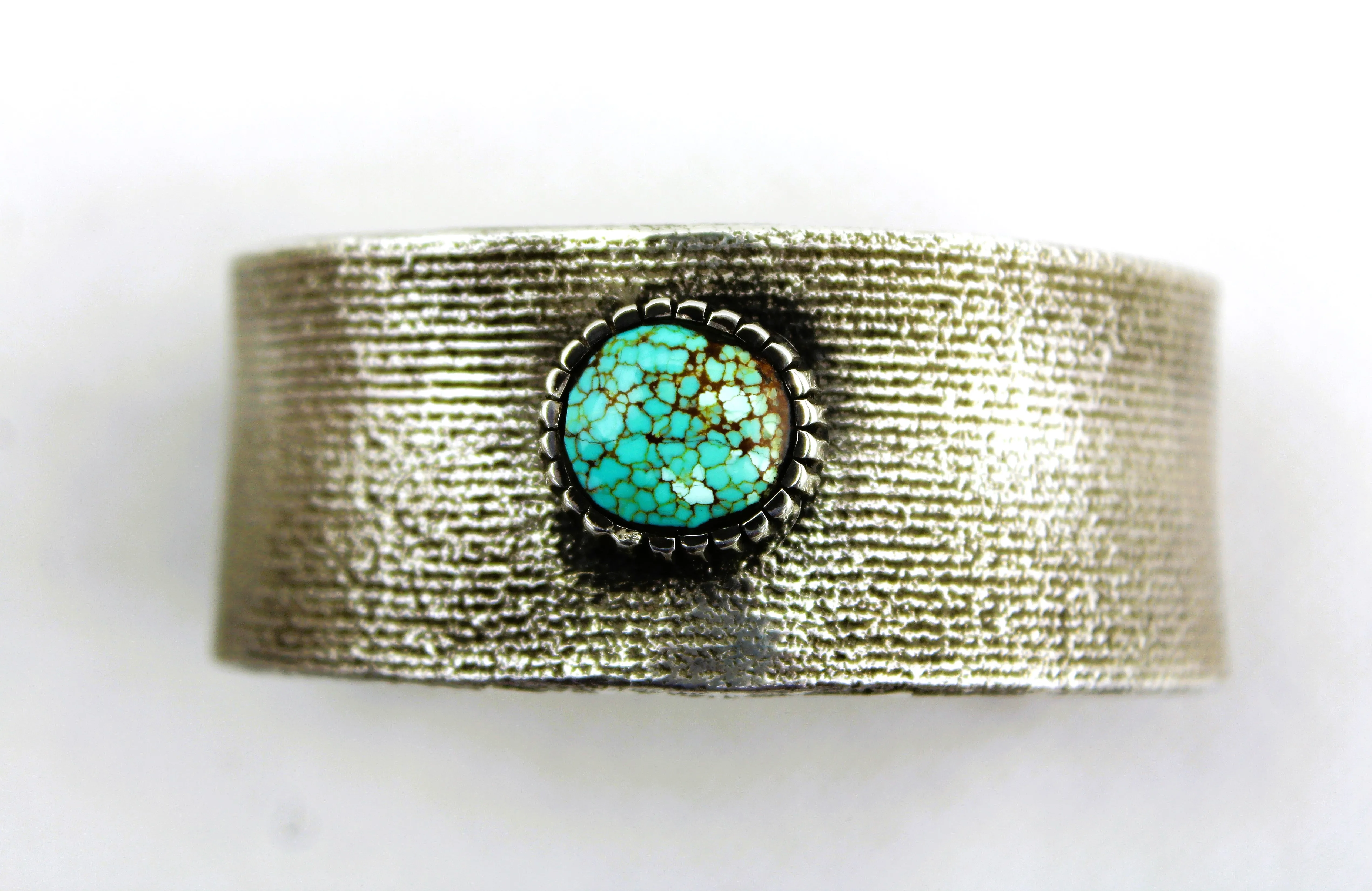 Merlin James Tufa Cast Sterling Silver Cuff Bracelet