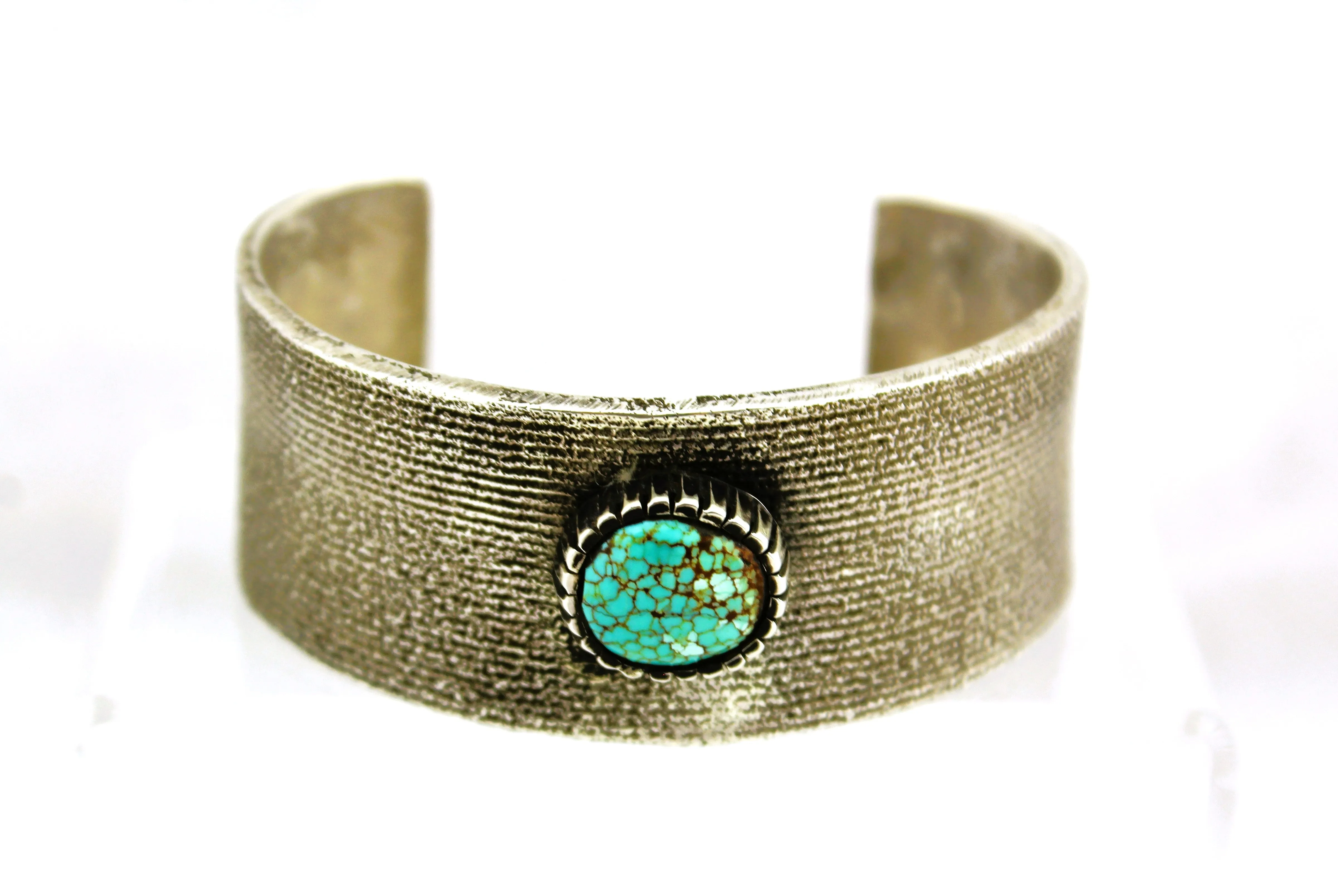 Merlin James Tufa Cast Sterling Silver Cuff Bracelet