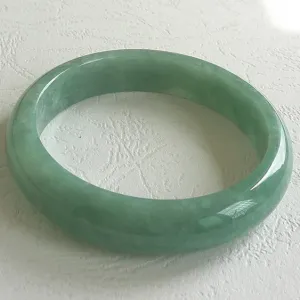 Natural Jade Bangle Jadeite Bangle Internal Diameter 56.5mm BER412