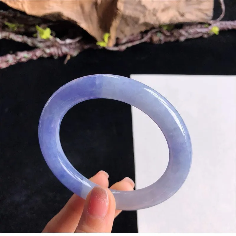 Natural Jade Bangle Jadeite Bangle Internal Diameter 58mm 14C51023