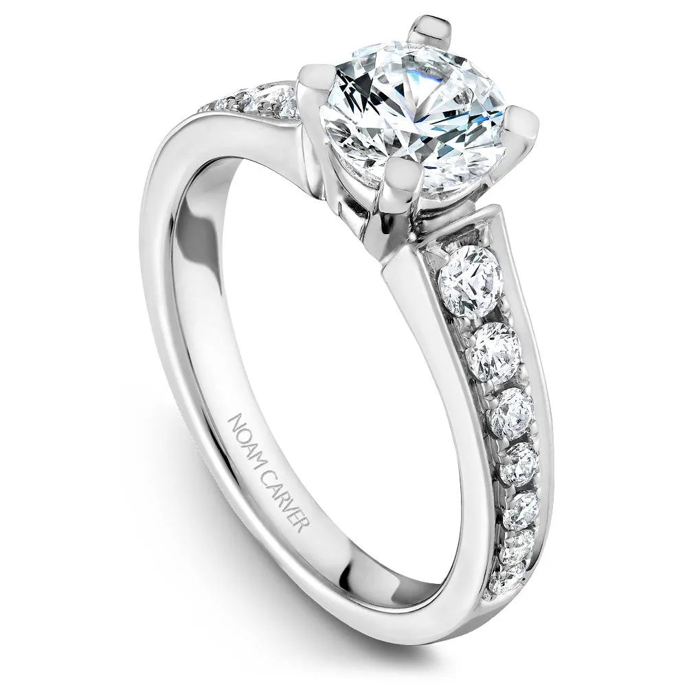 Noam Carver Engagement Ring - B006-02WM-100A