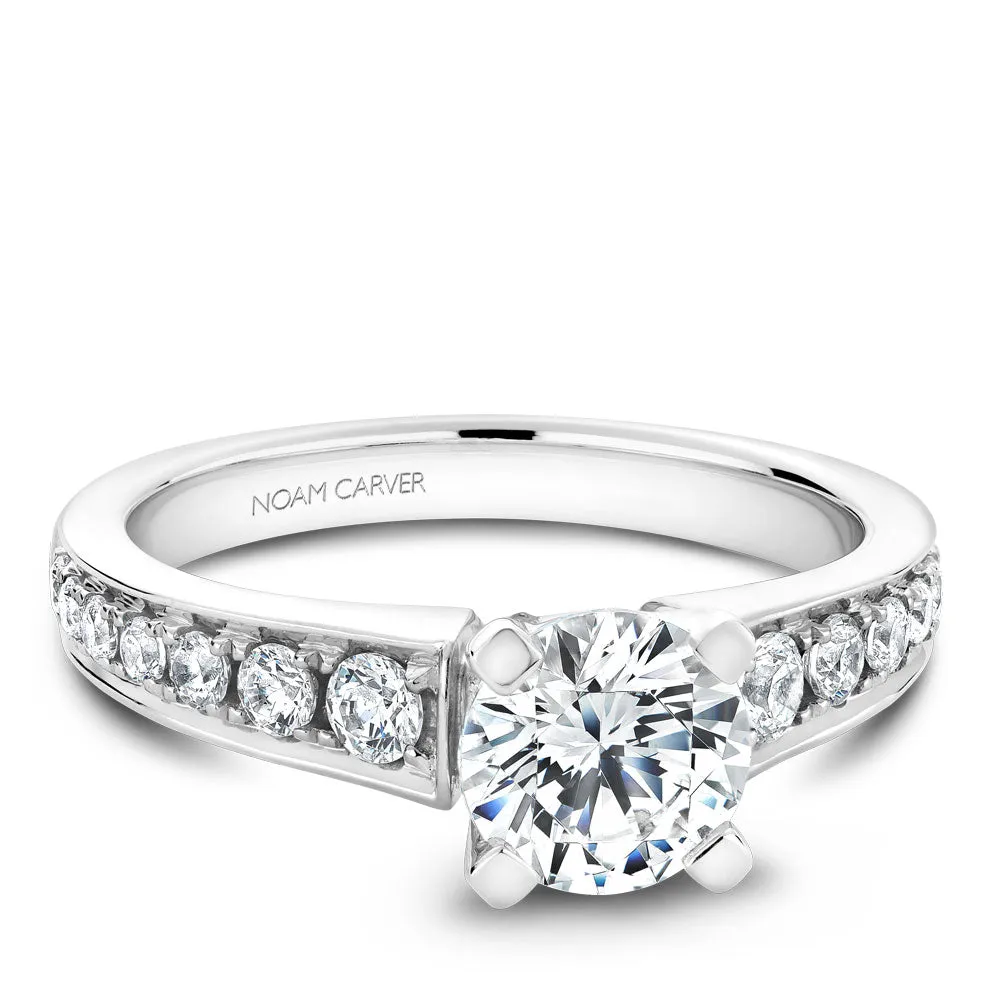 Noam Carver Engagement Ring - B006-02WM-100A