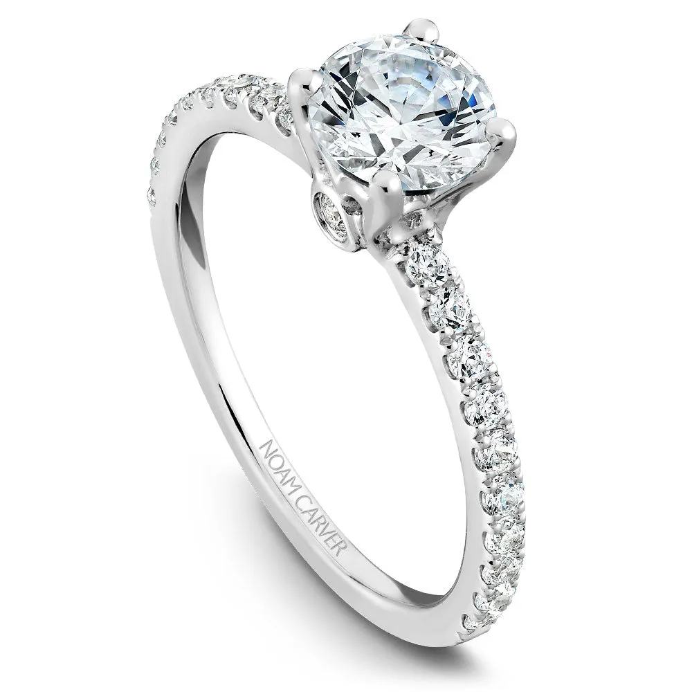 Noam Carver Engagement Ring - B022-01WS-100A