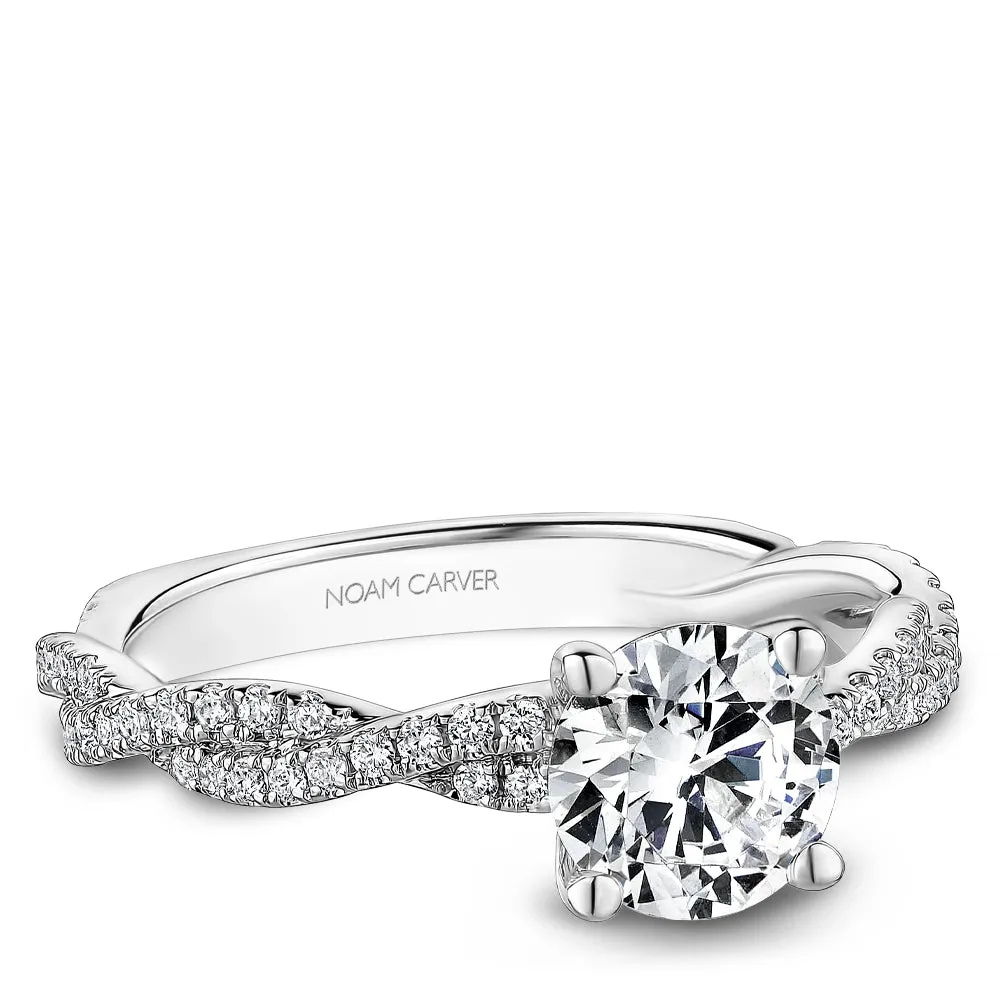 Noam Carver Engagement Ring - R053-02WZ-100A