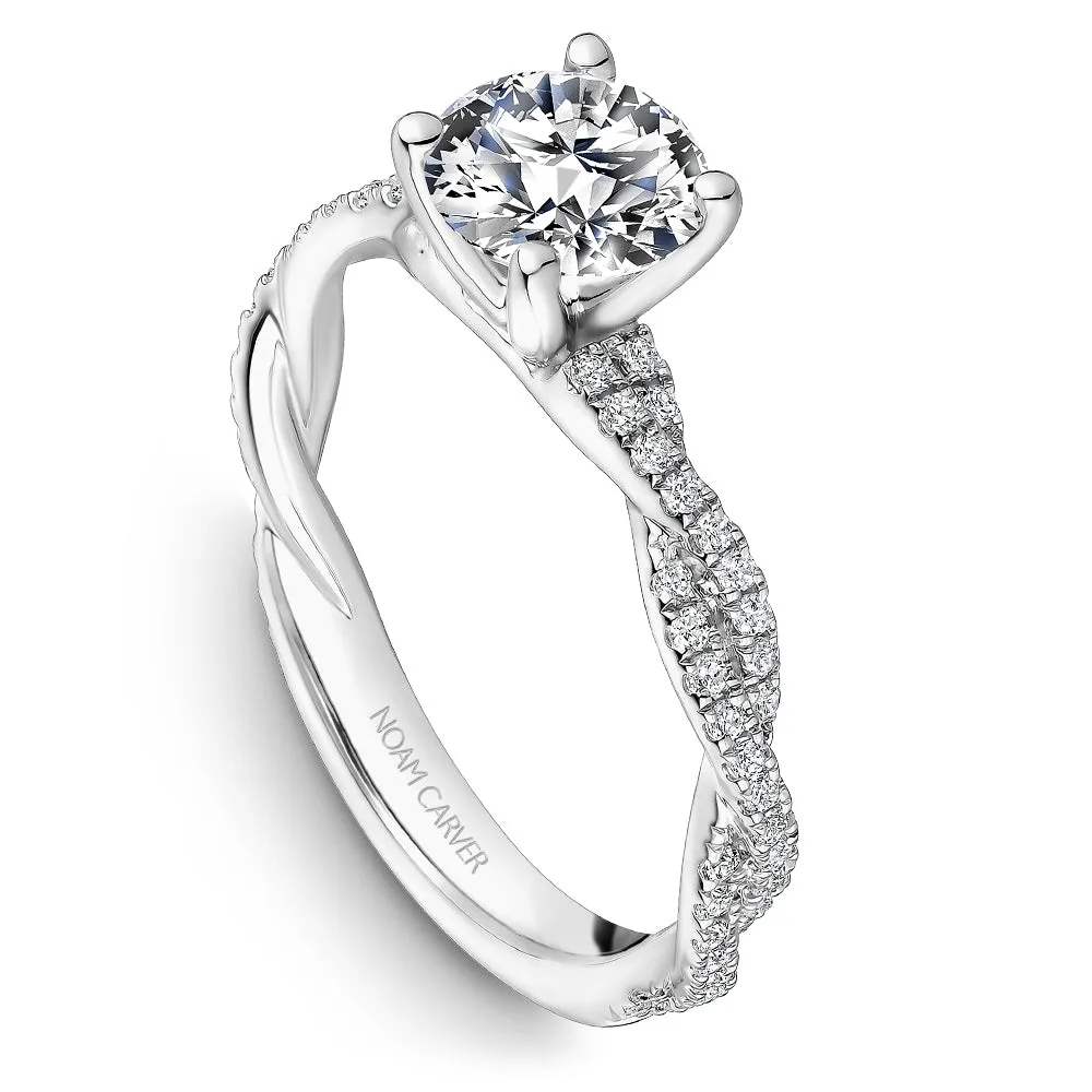 Noam Carver Engagement Ring - R053-02WZ-100A