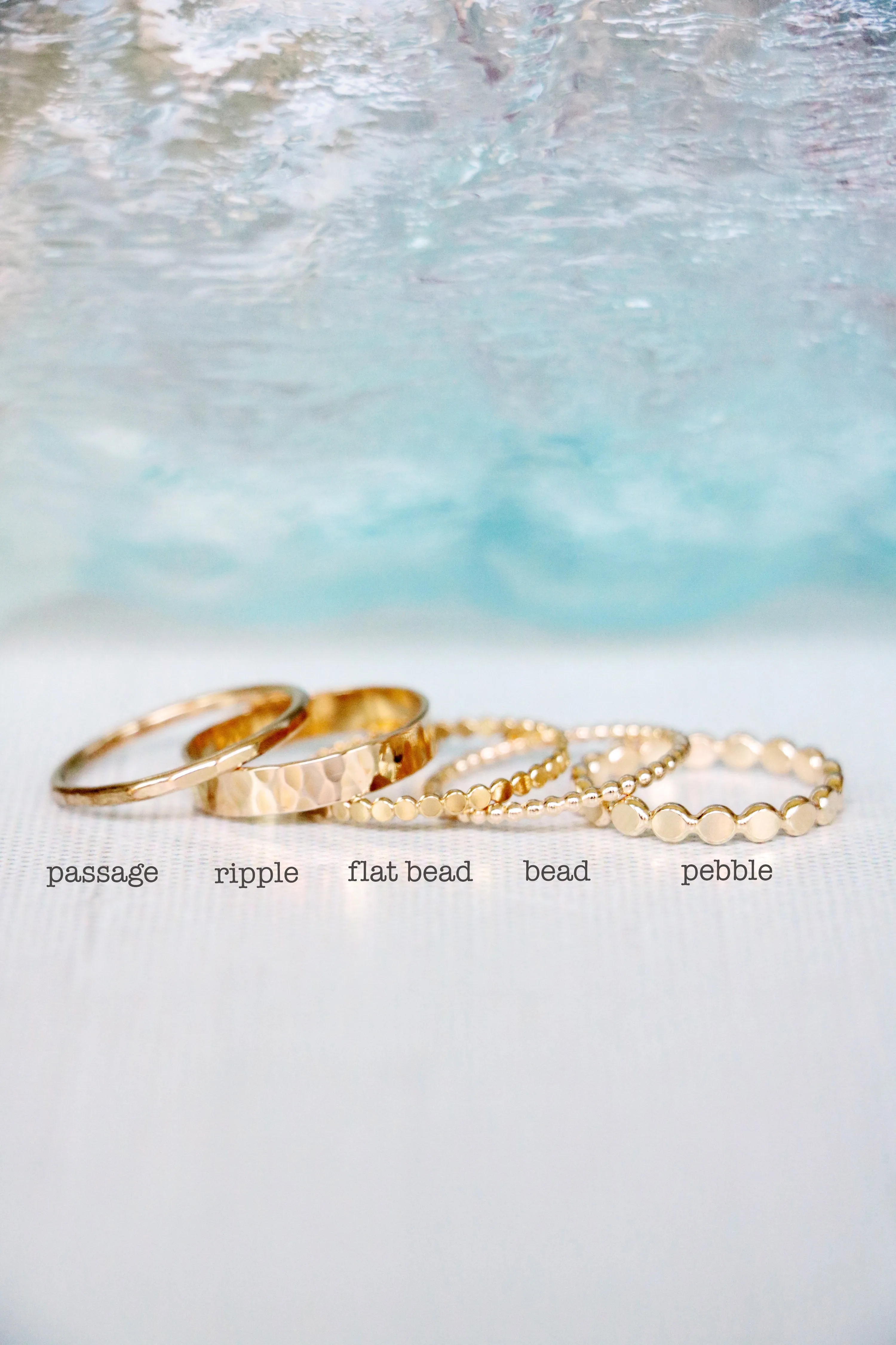 passage ring                  { gold   silver }