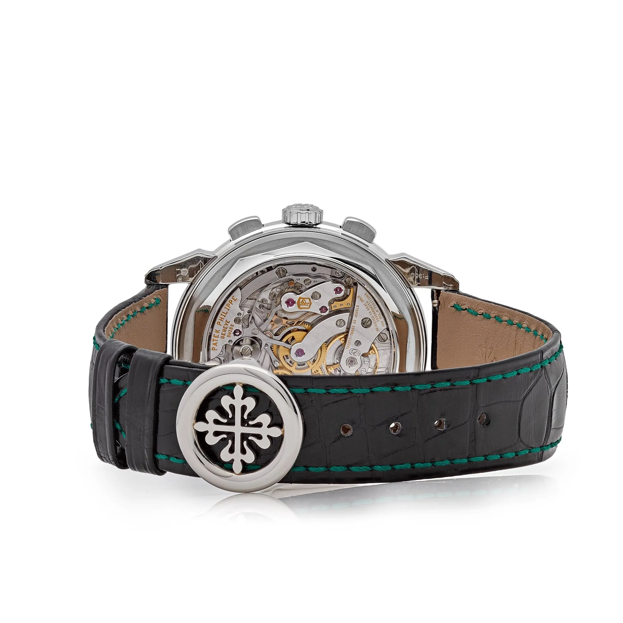 Patek Philippe Grand Complications 5270P-014 Perpetual Calendar Chronograph Platinum Green Dial (2023)