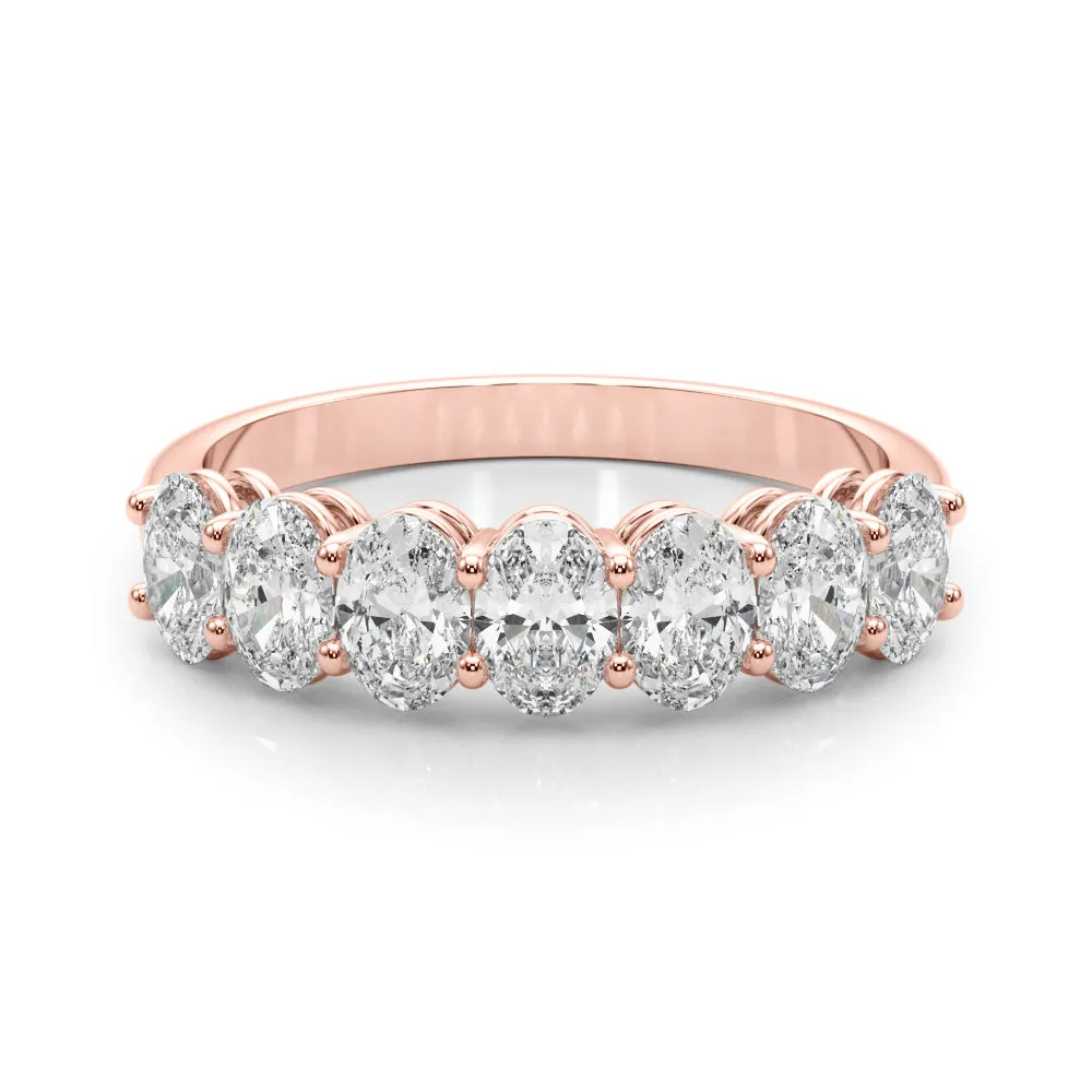 Penelope Oval Women's Diamond Wedding Ring