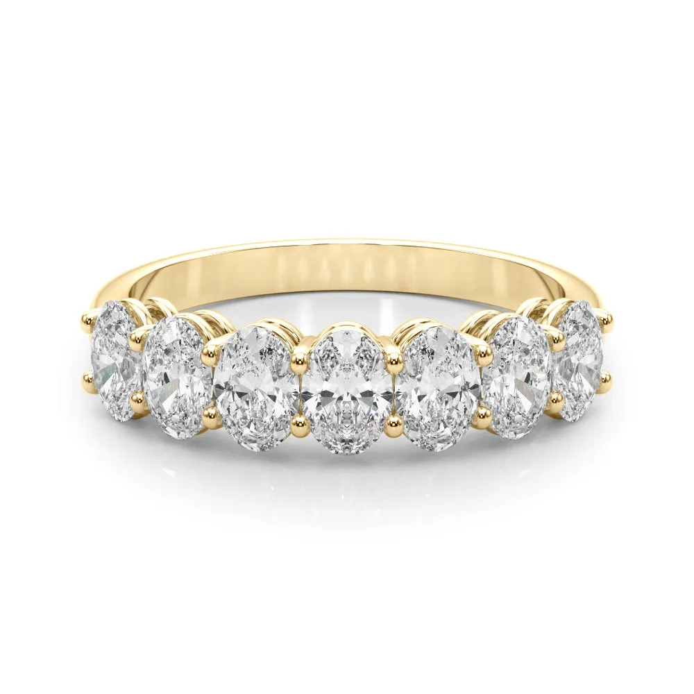 Penelope Oval Women's Diamond Wedding Ring