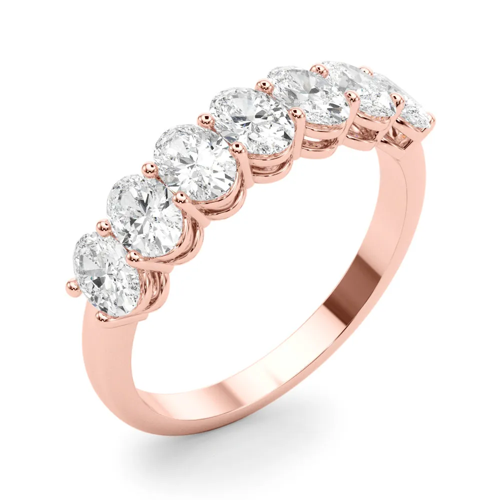 Penelope Oval Women's Diamond Wedding Ring